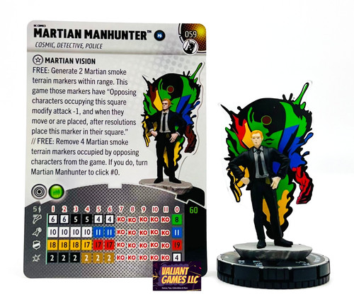 Heroclix martian manhunter - dc,