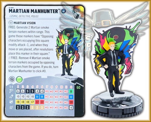 Heroclix martian manhunter - heroclix,