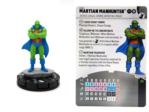 Heroclix 035 martian - heroclix,